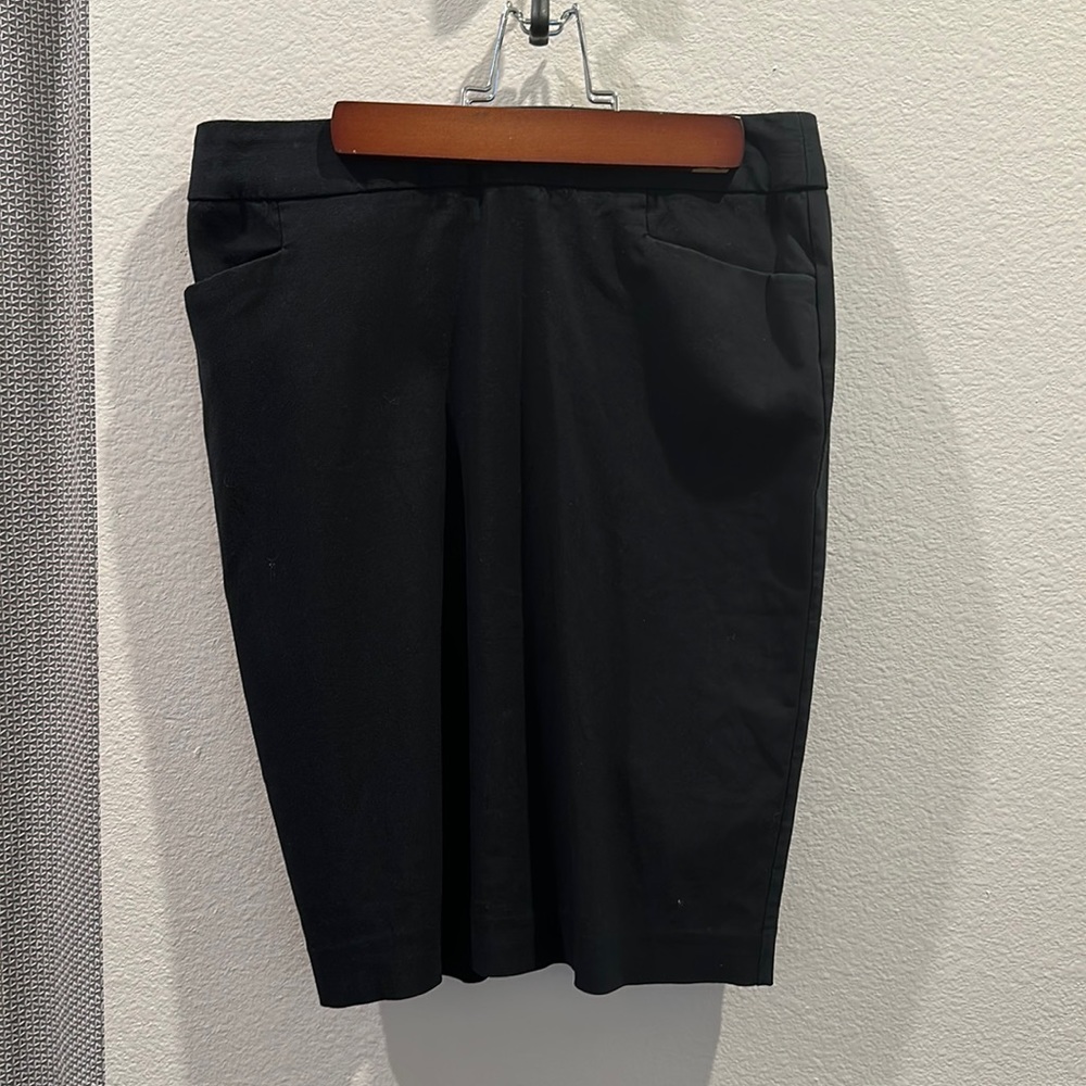 Black Express Pencil skirt